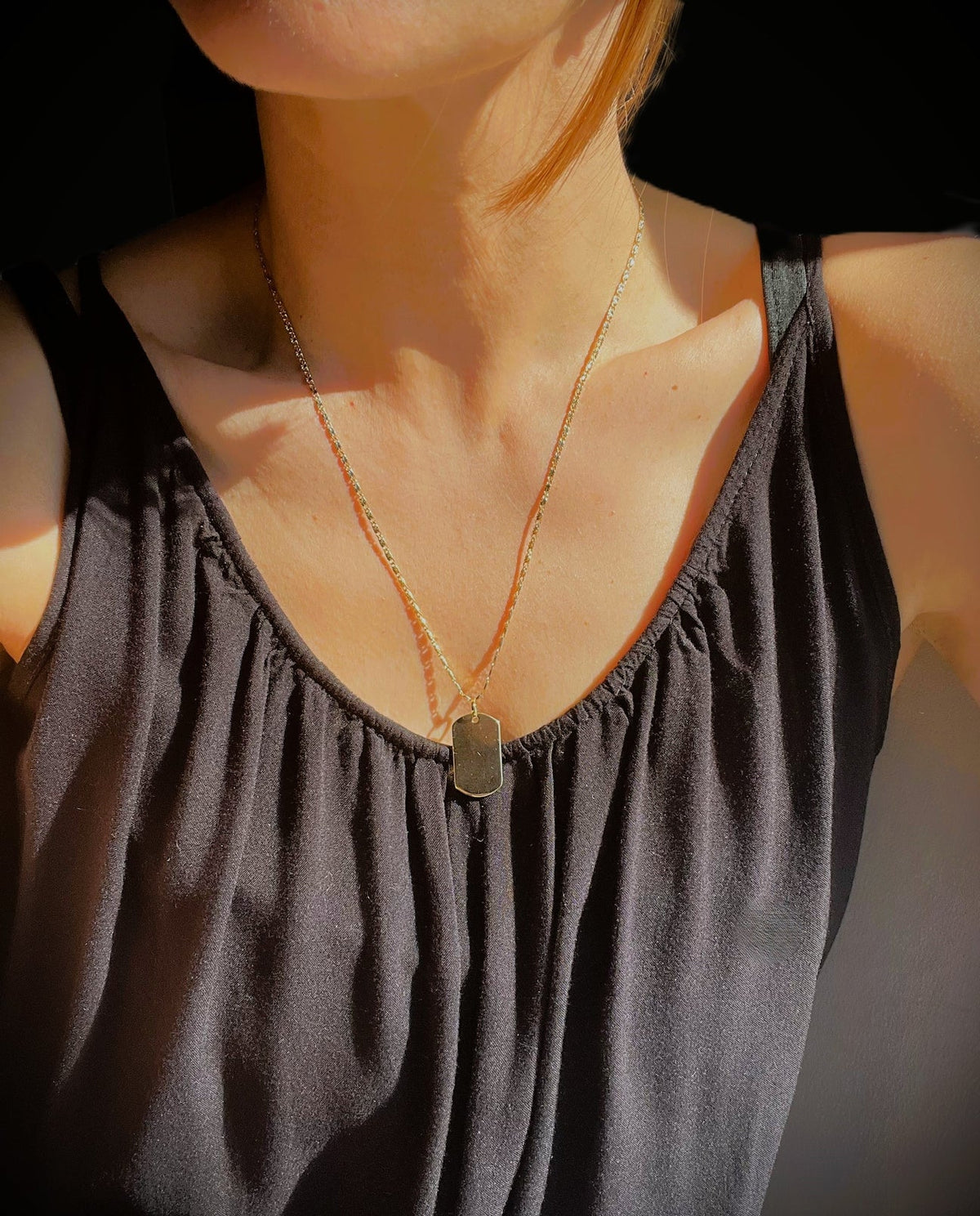 GALYNT Charlie Gloss Tag Necklace
