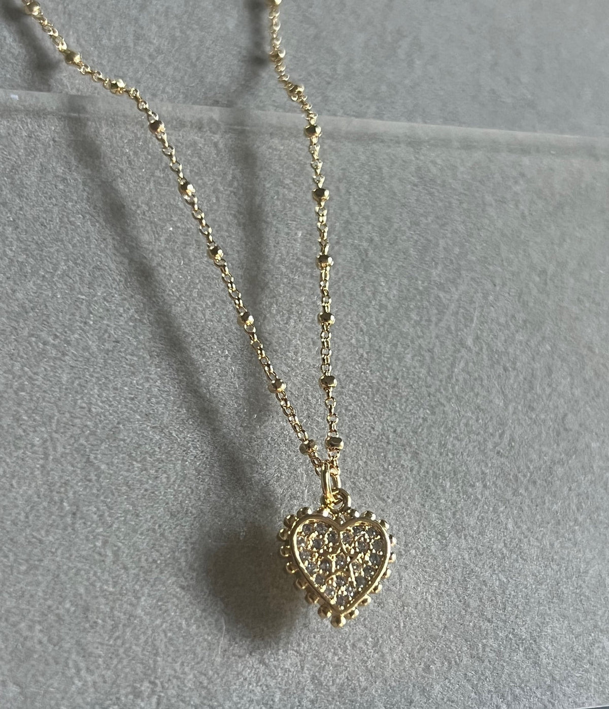 GALYNT Lylah Heart Necklace