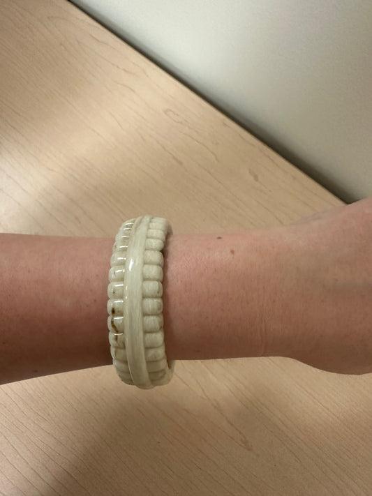 Cream Bangle