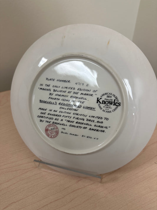 Vintage Normal Rockwell Dish