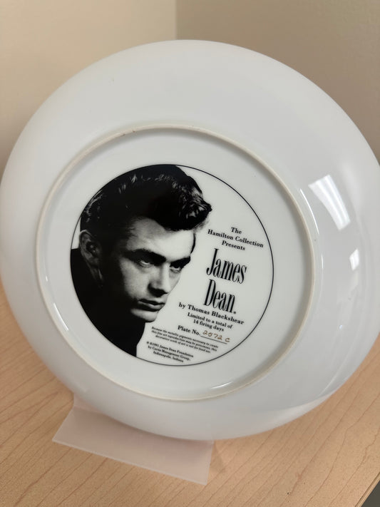 Vintage James Dean Decorative Plate