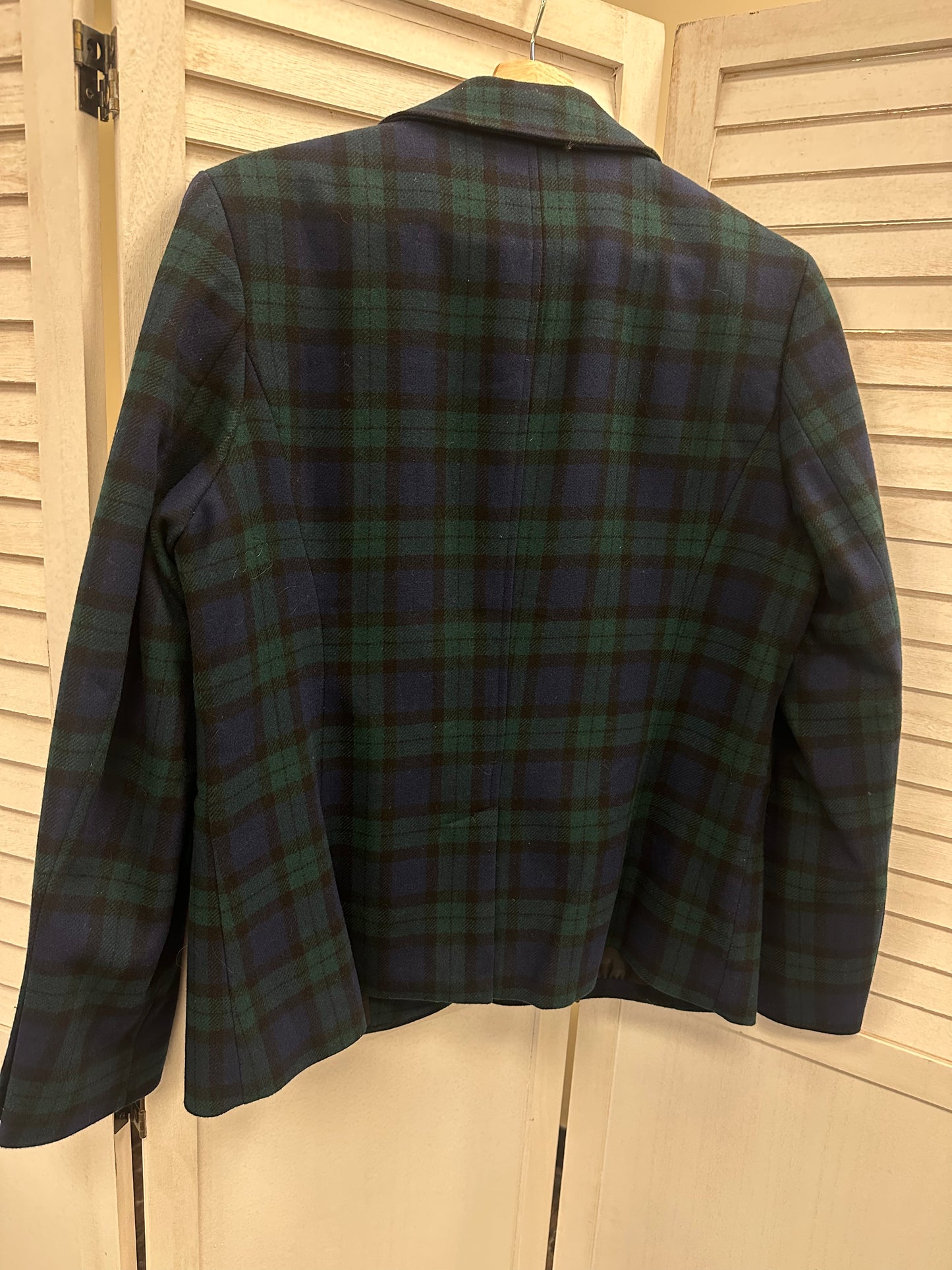 Vintage Plaid Blazer