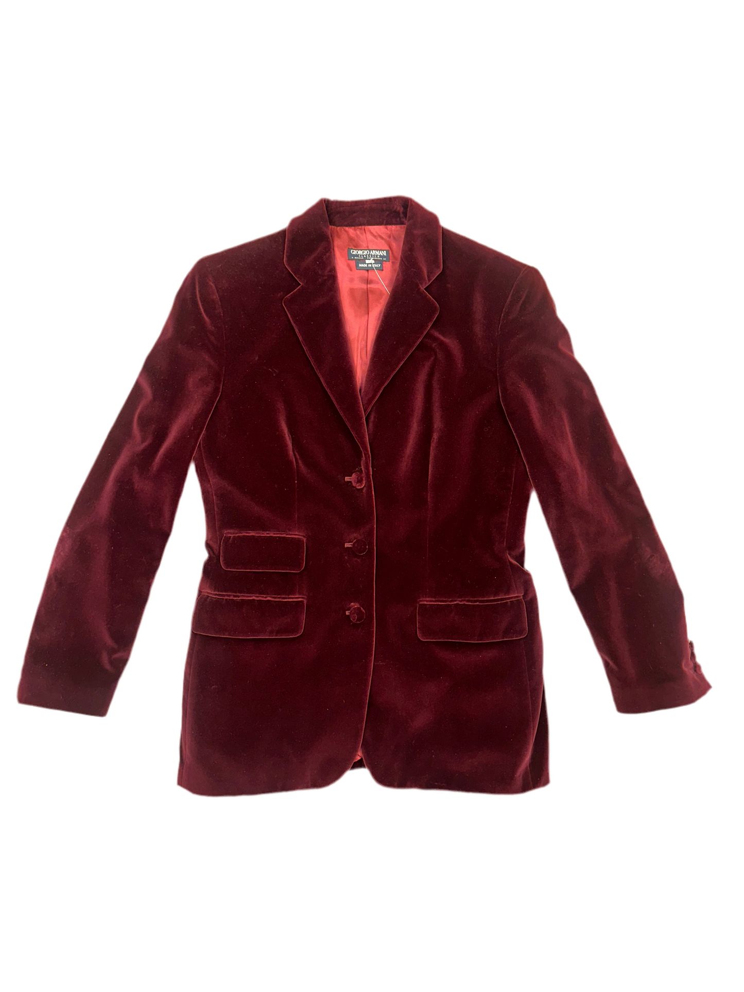 Vintage Giorgio Armani Velvet Blazer
