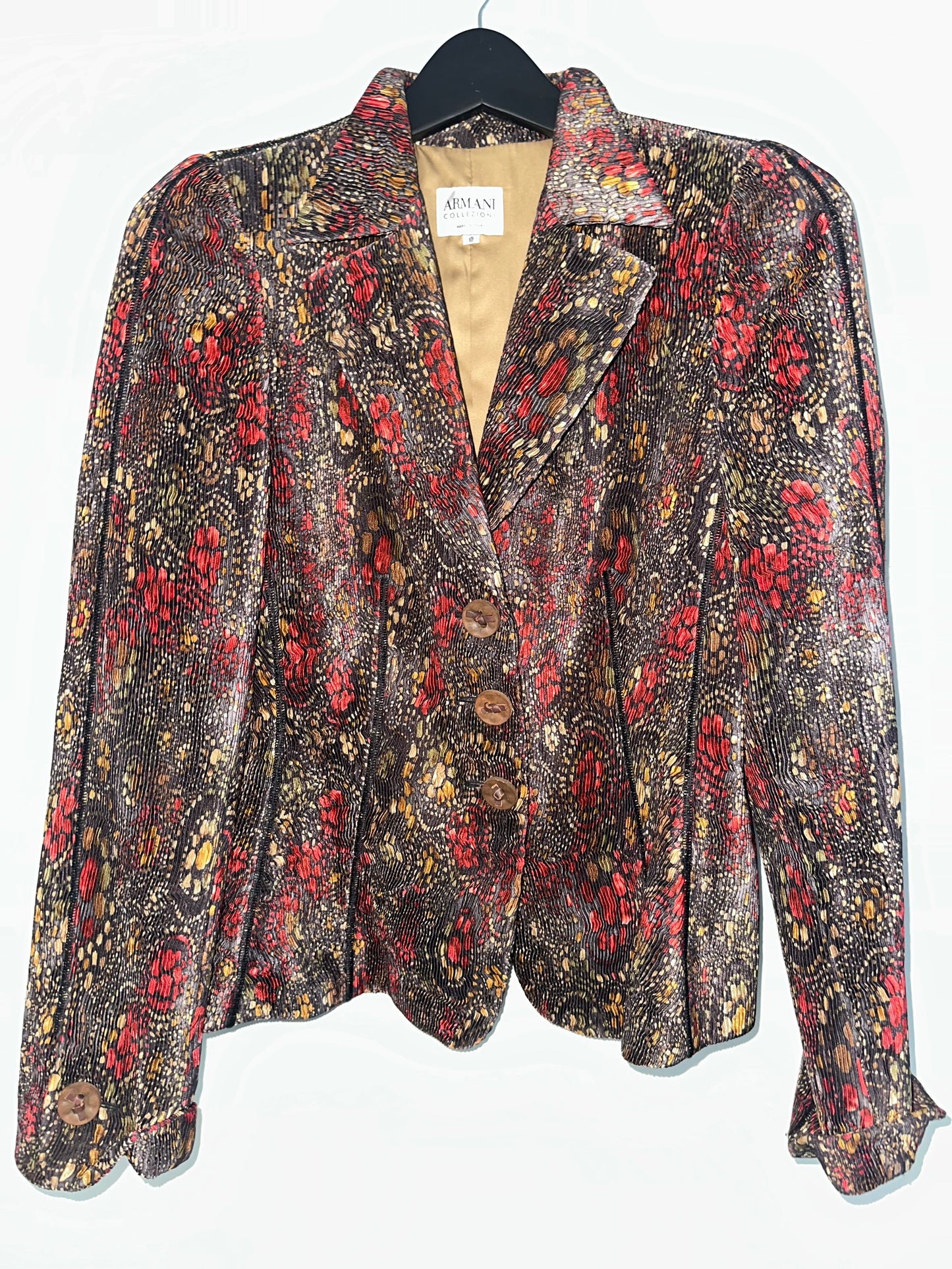 Vintage Floral Armani Blazer