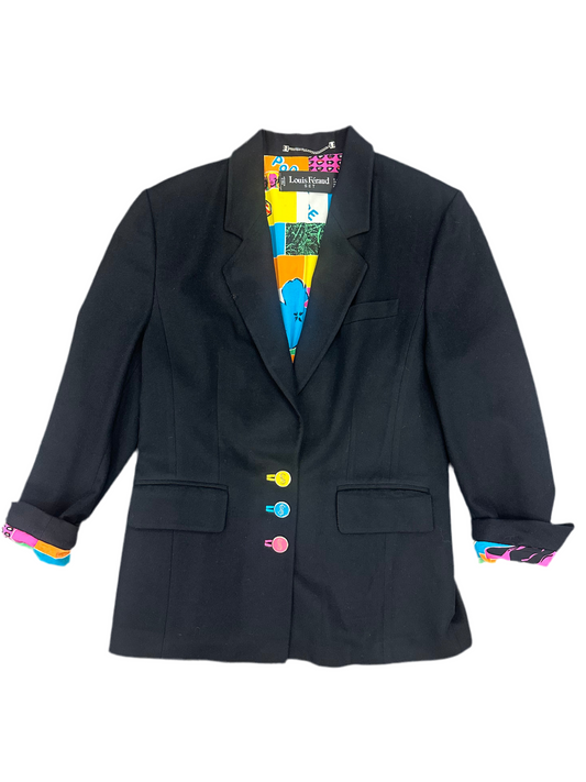 Vintage Louis Feraud Pop Art Blazer