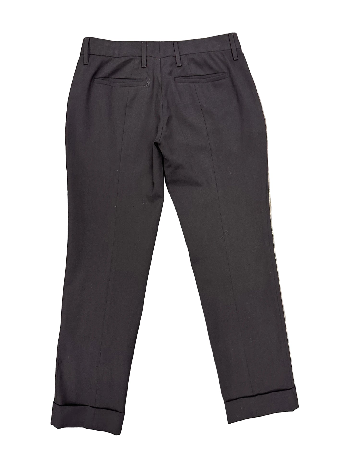Vintage Brown Prada Straight Leg Trousers
