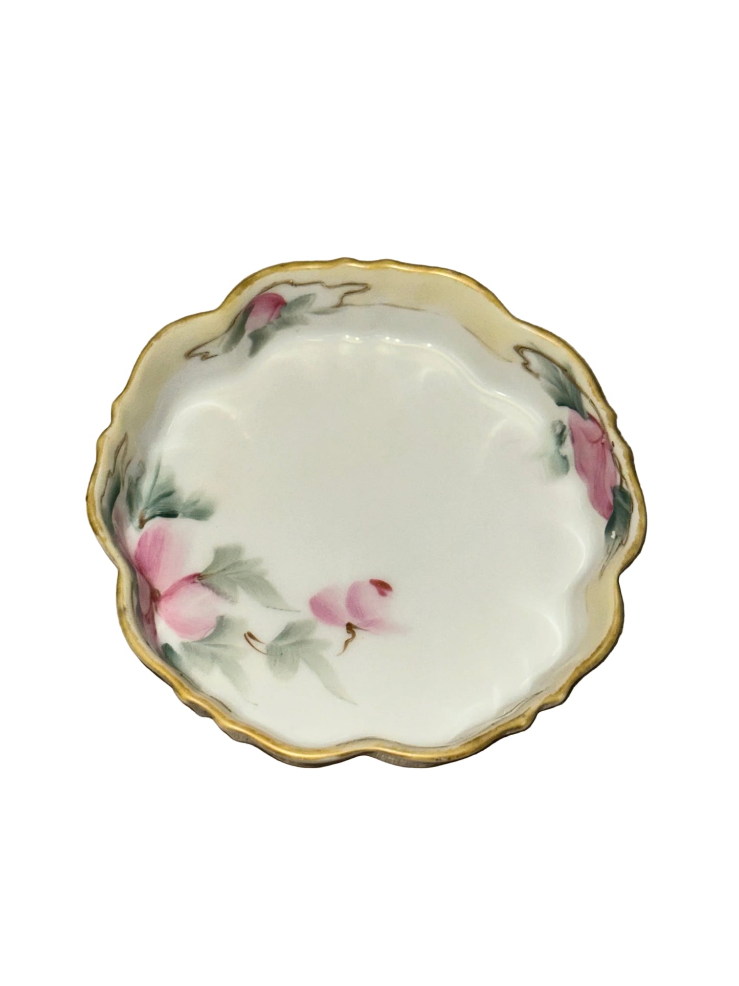 Vintage Jewelry Dish with Lip