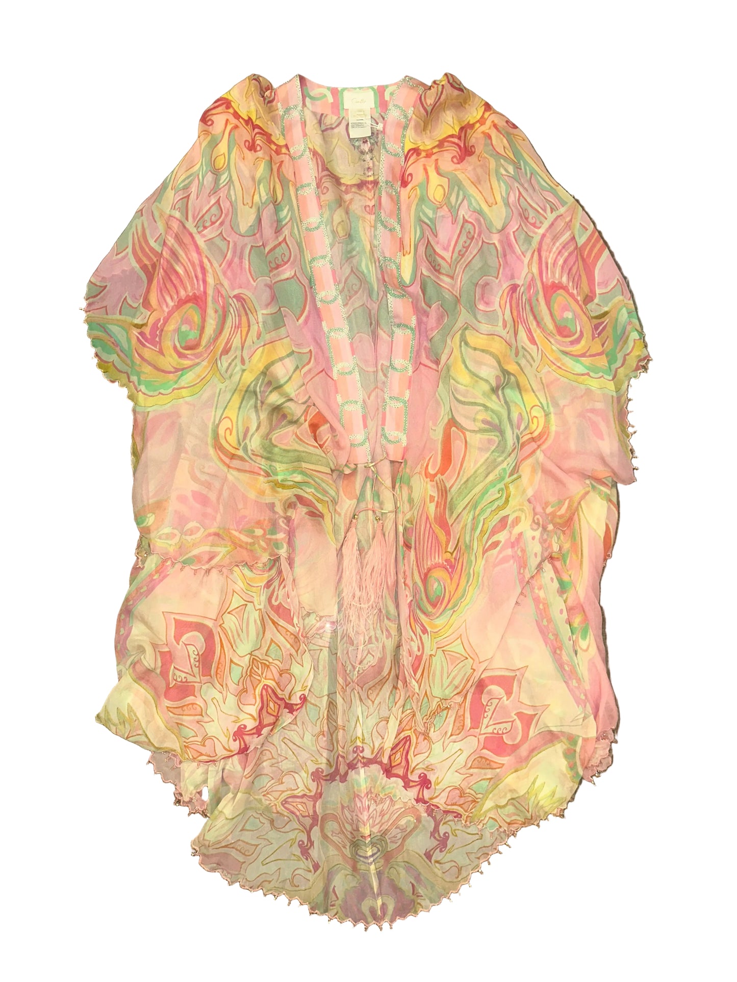 Camilla All Silk Embellished Kimono