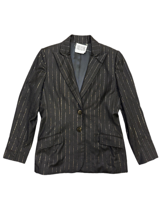 Vintage Sparkly Pinstripe Blazer