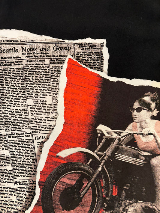 Vintage Moschino Motorcycle Dress