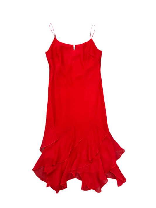 Vintage Red Cocktail Dress