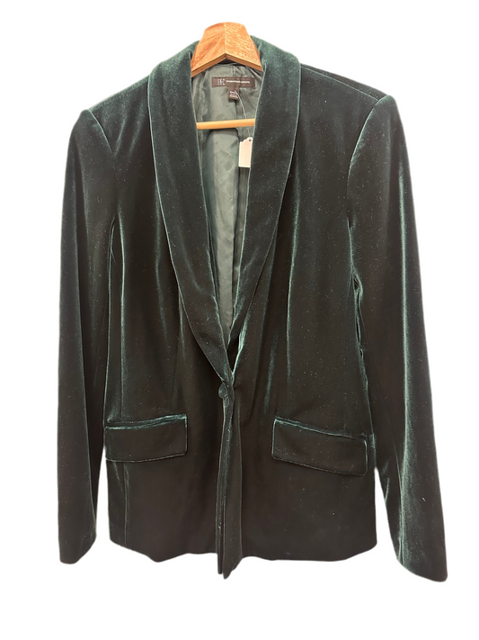Vintage Green Velvet Blazer