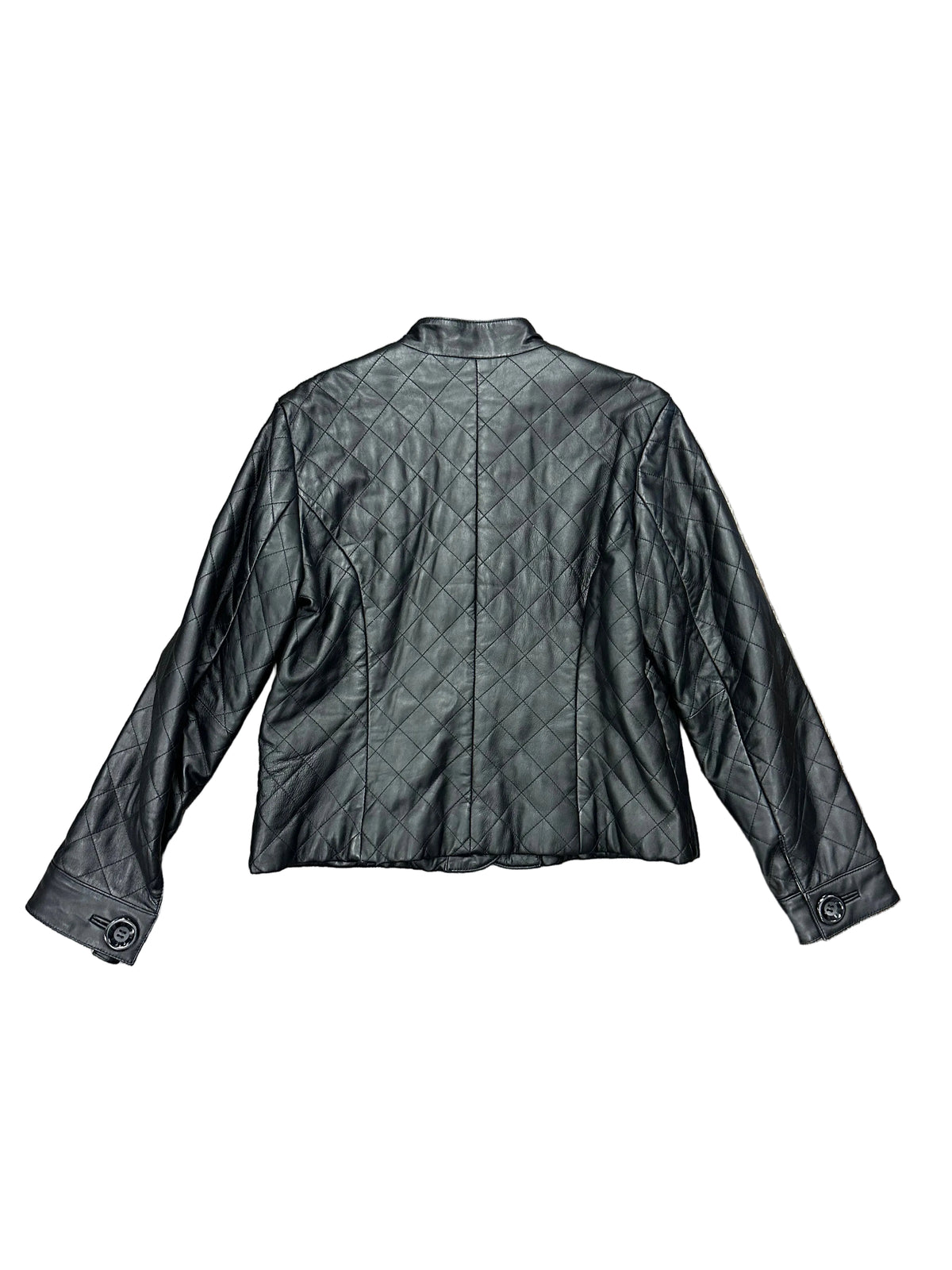 Vintage Quilted Leather Jacket