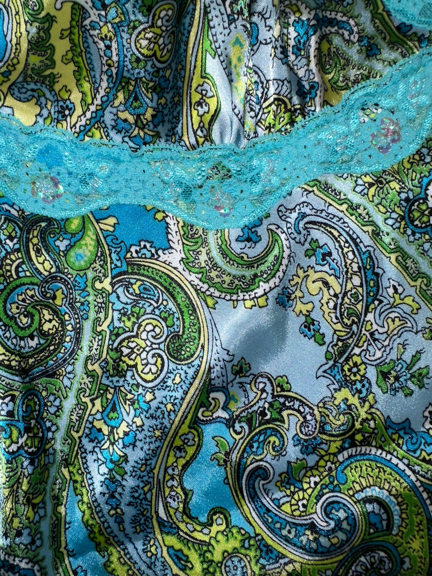 Vintage Y2K Paisley Tank Top