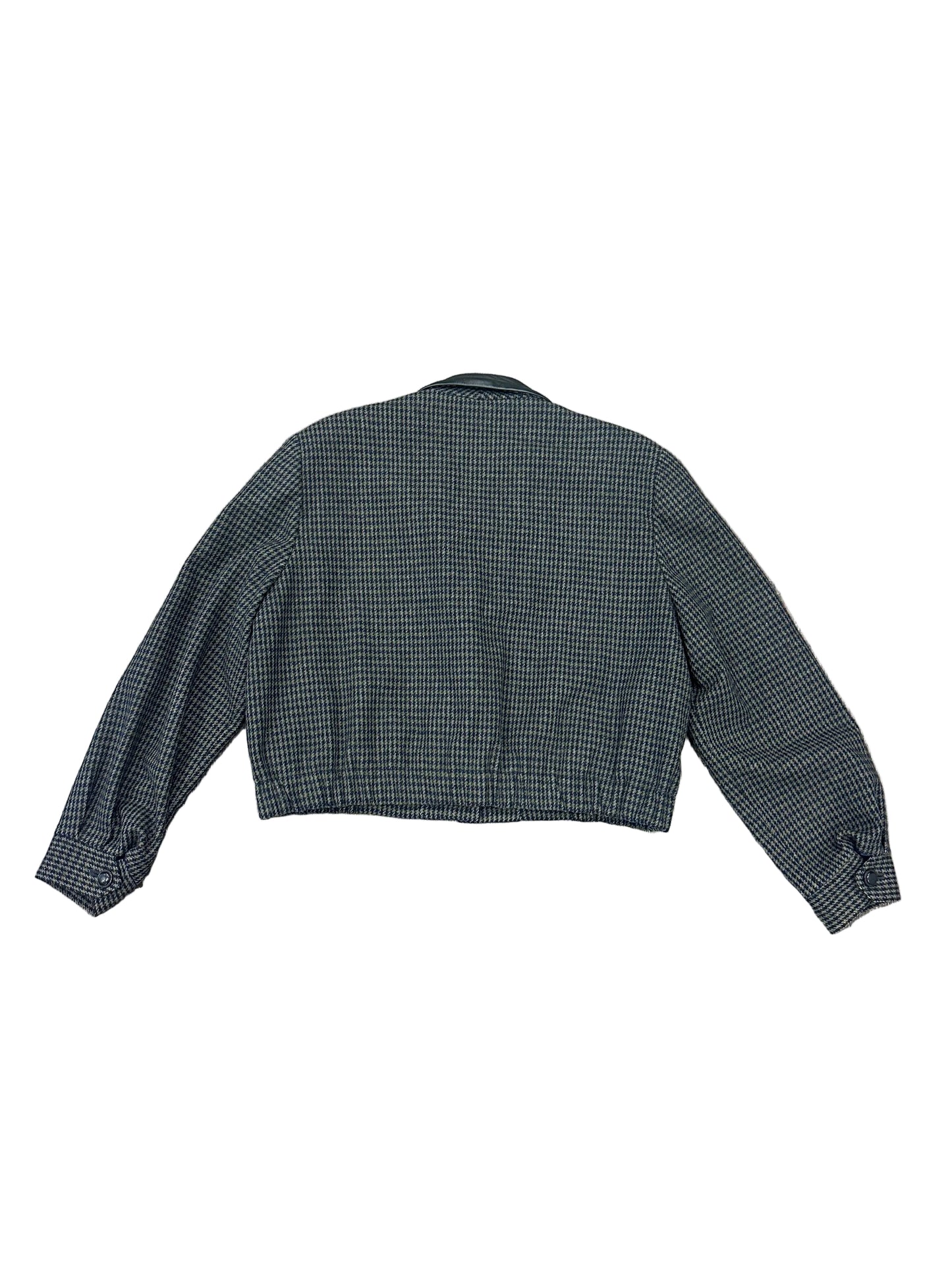 Vintage Wool Blazer Bomber