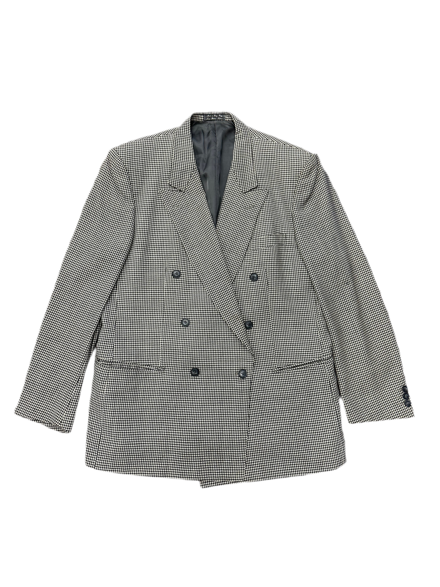 Vintage Houndstooth Blazer