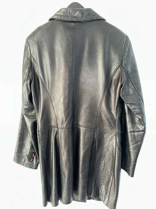 Vintage Leather Blazer