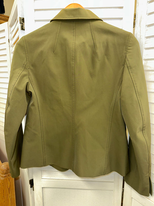 Vintage Olive Green Prada Blazer