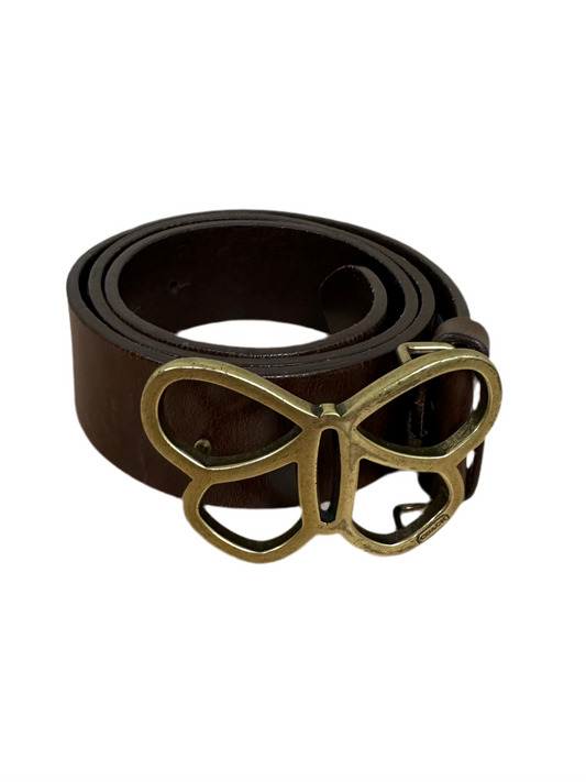 Vintage Coach Butterfly Belt