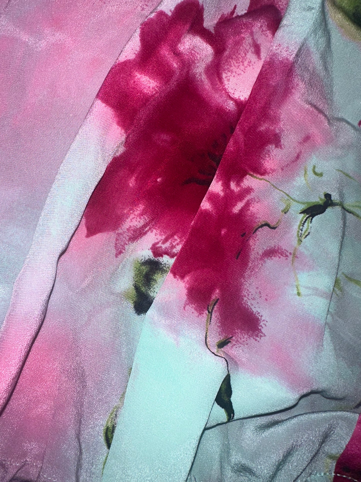 Vintage Blumarine Silk Beaded Blouse