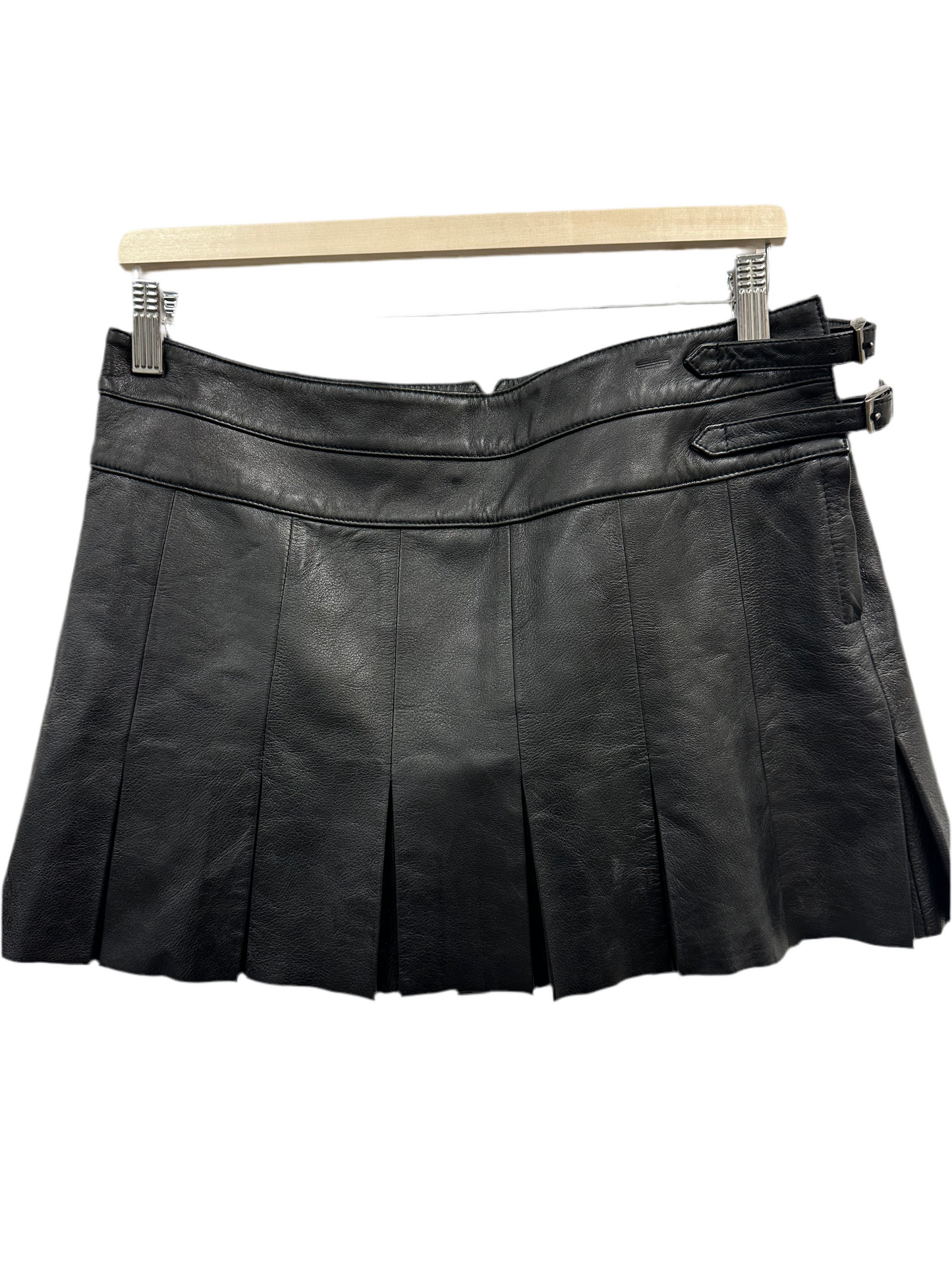Vintage Leather Skirt