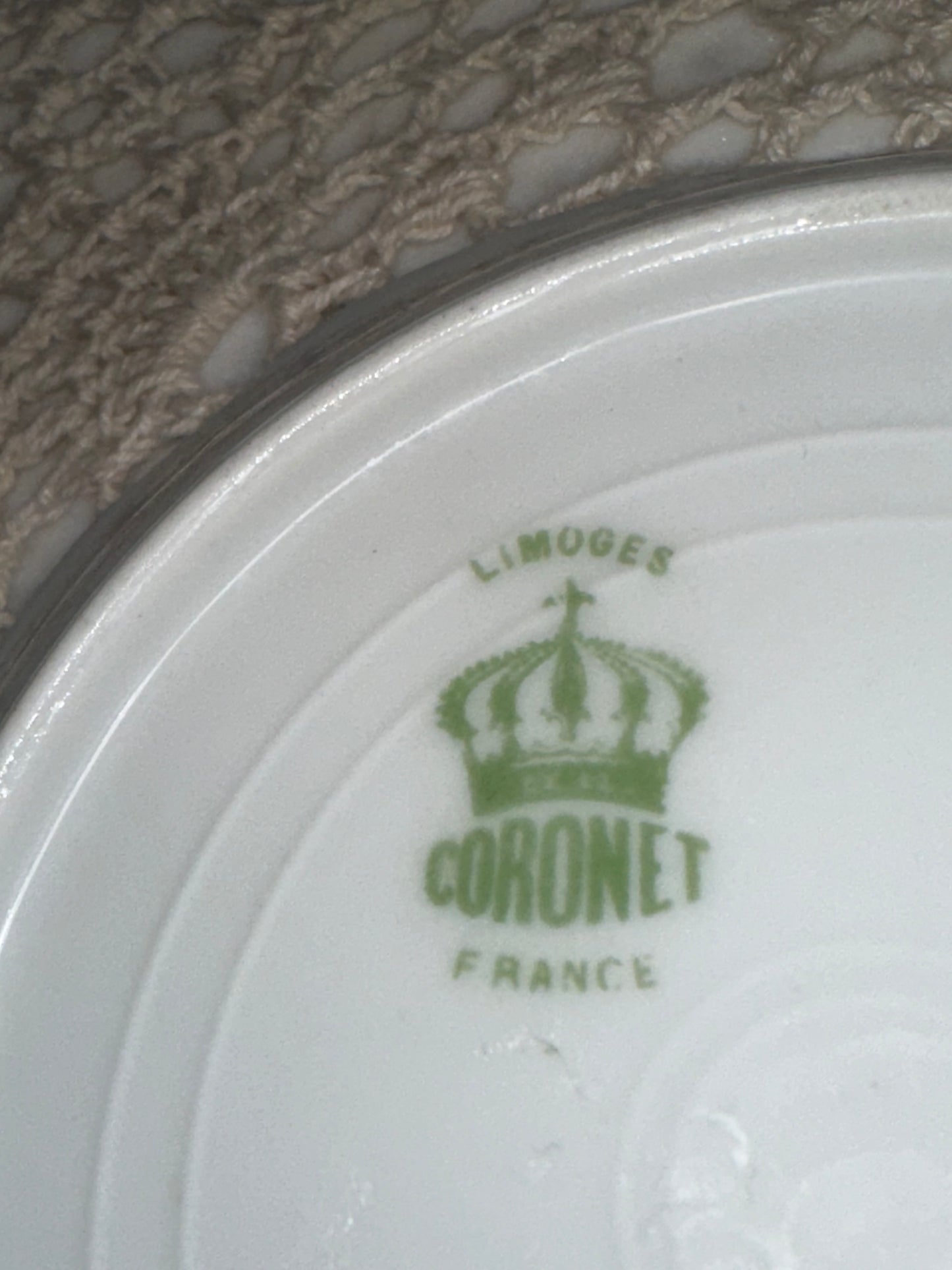 Limoges Floral Jewelry Catch All Dish