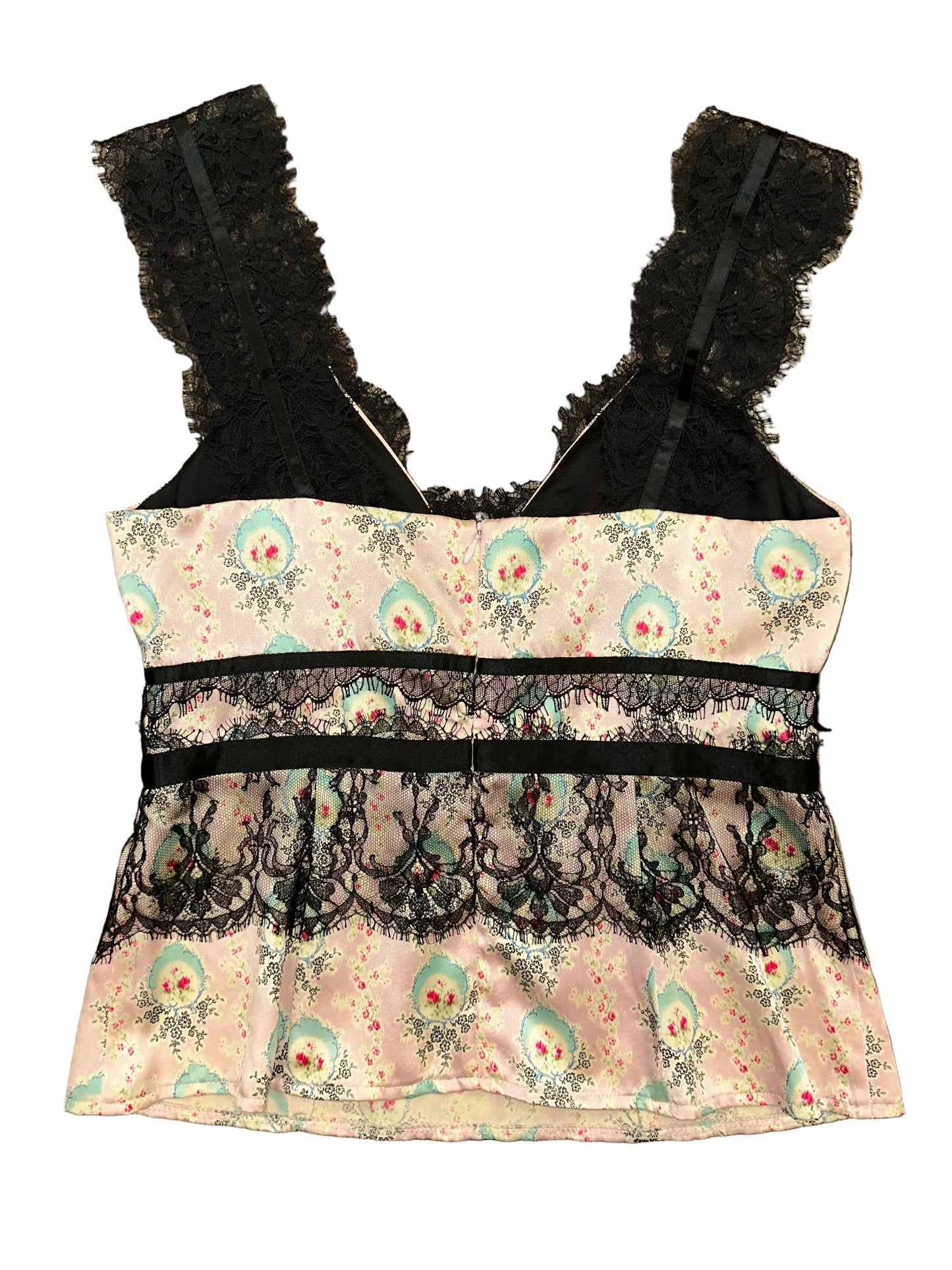 Vintage Lace & Silk Cami