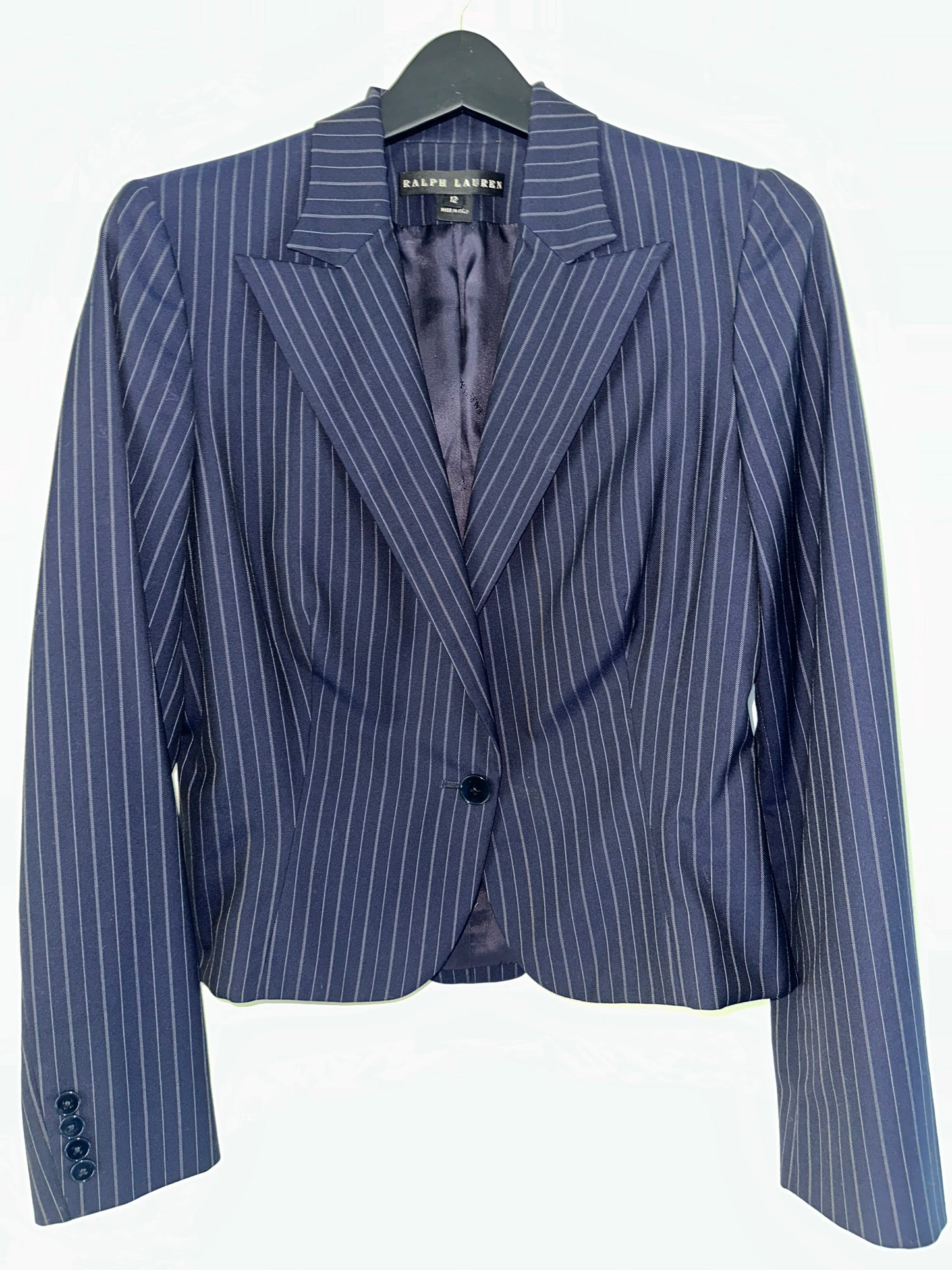 Vintage Pinstripe Ralph Lauren Blazer