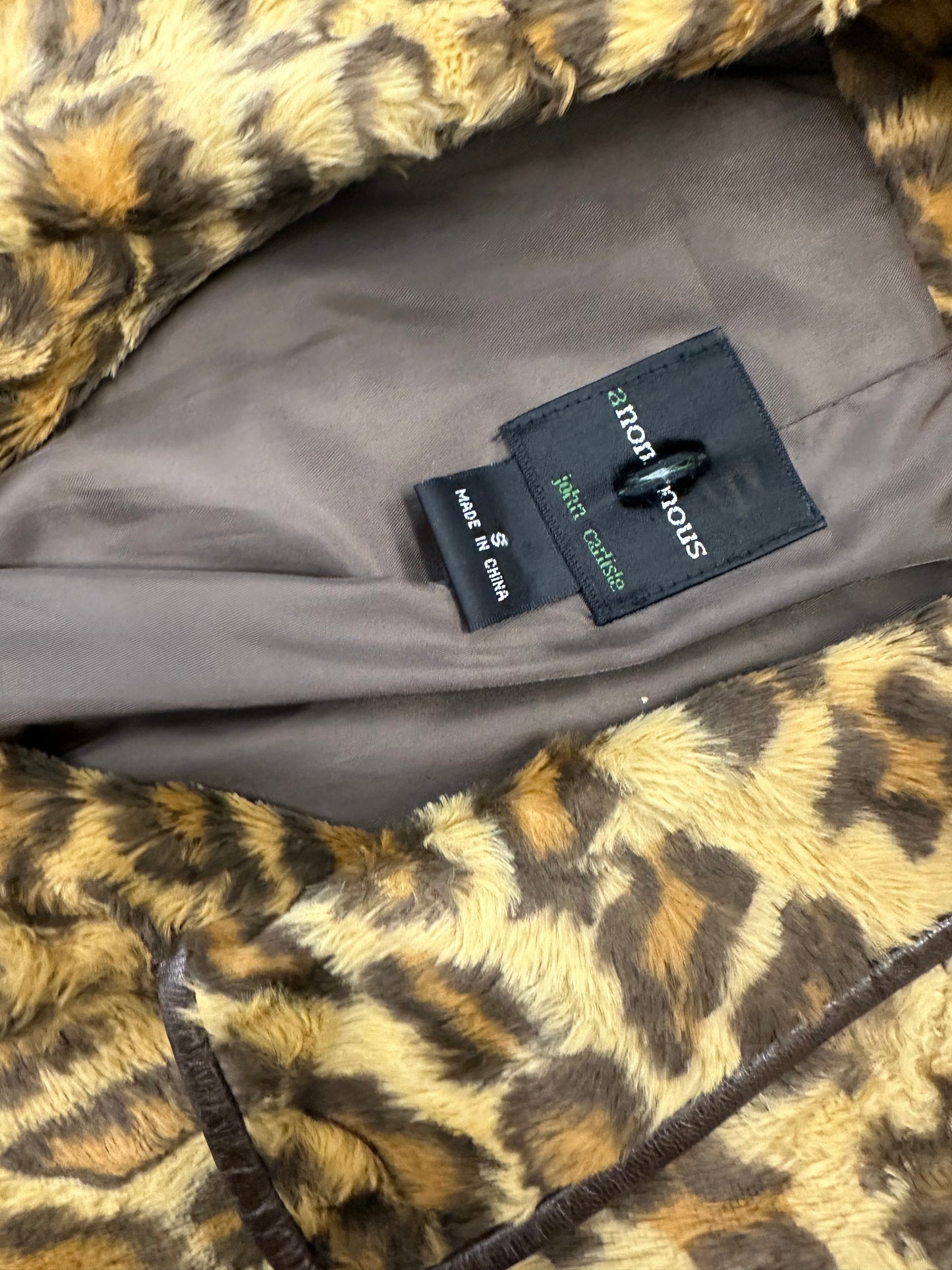 Vintage Leopard Coat