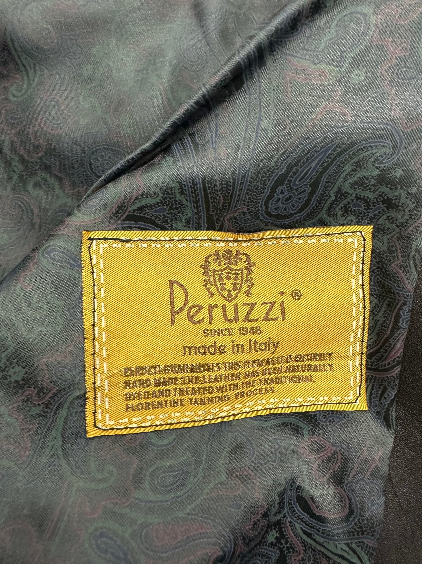 Vintage 1980s Leather Bomber Jacket