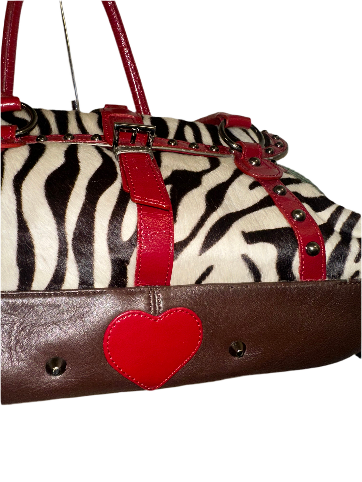 Vintage Zebra Ponyhair Bag