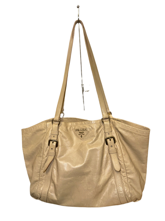 Vintage Leather Prada Tote