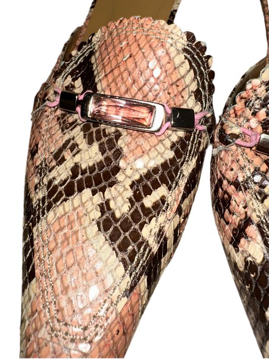 Vintage Stuart Weitzman Snakeskin Heels