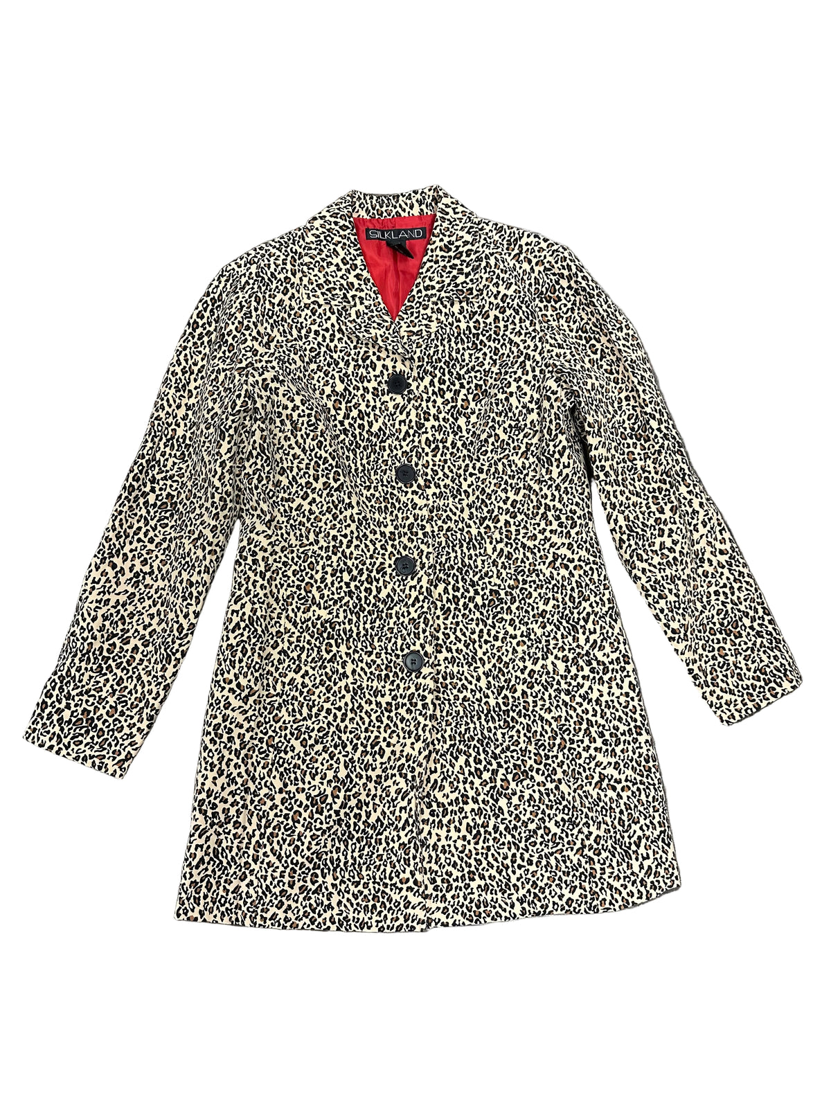 Vintage 1990s Leopard Coat