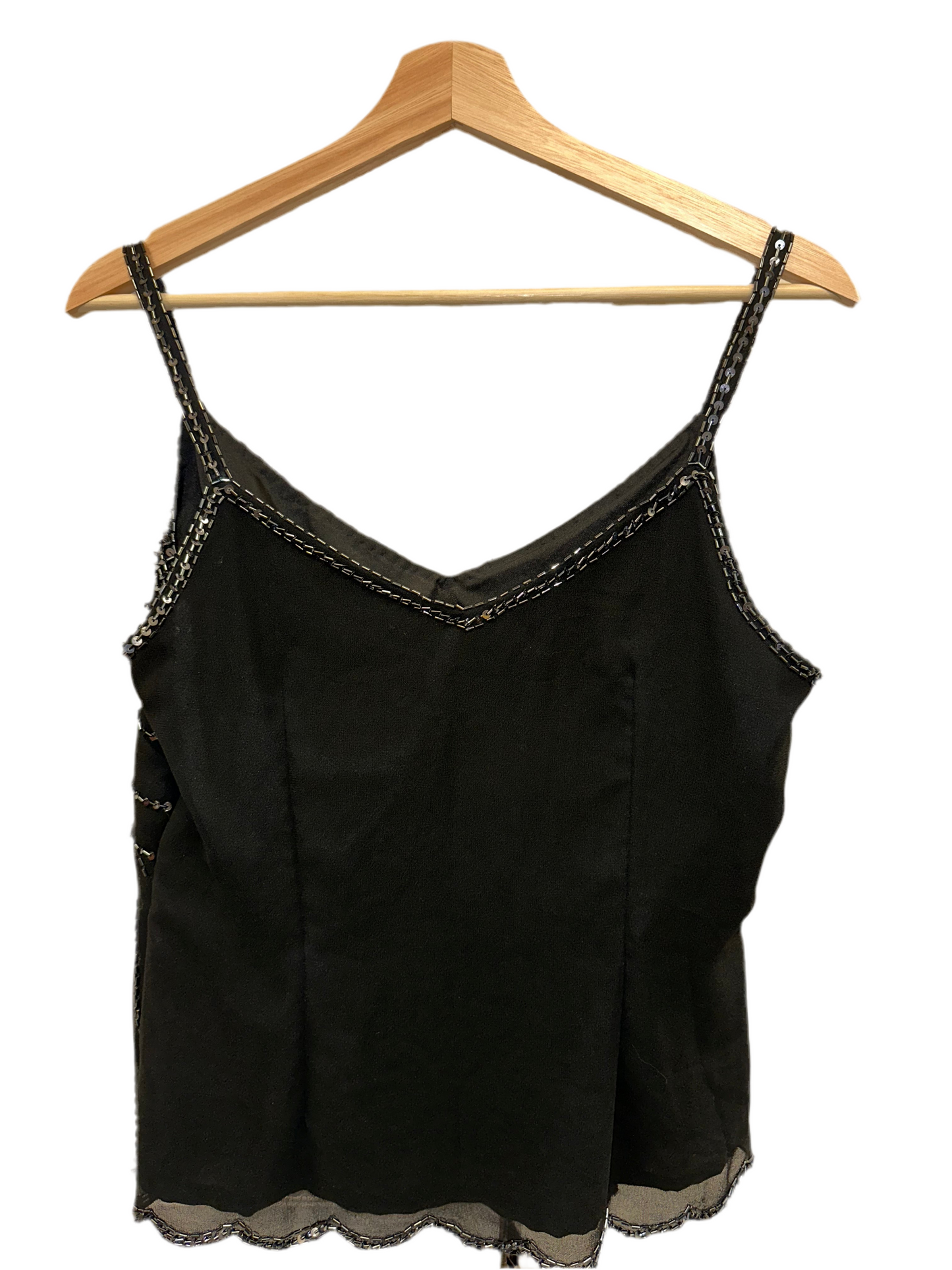 Vintage Embellished Tank Top