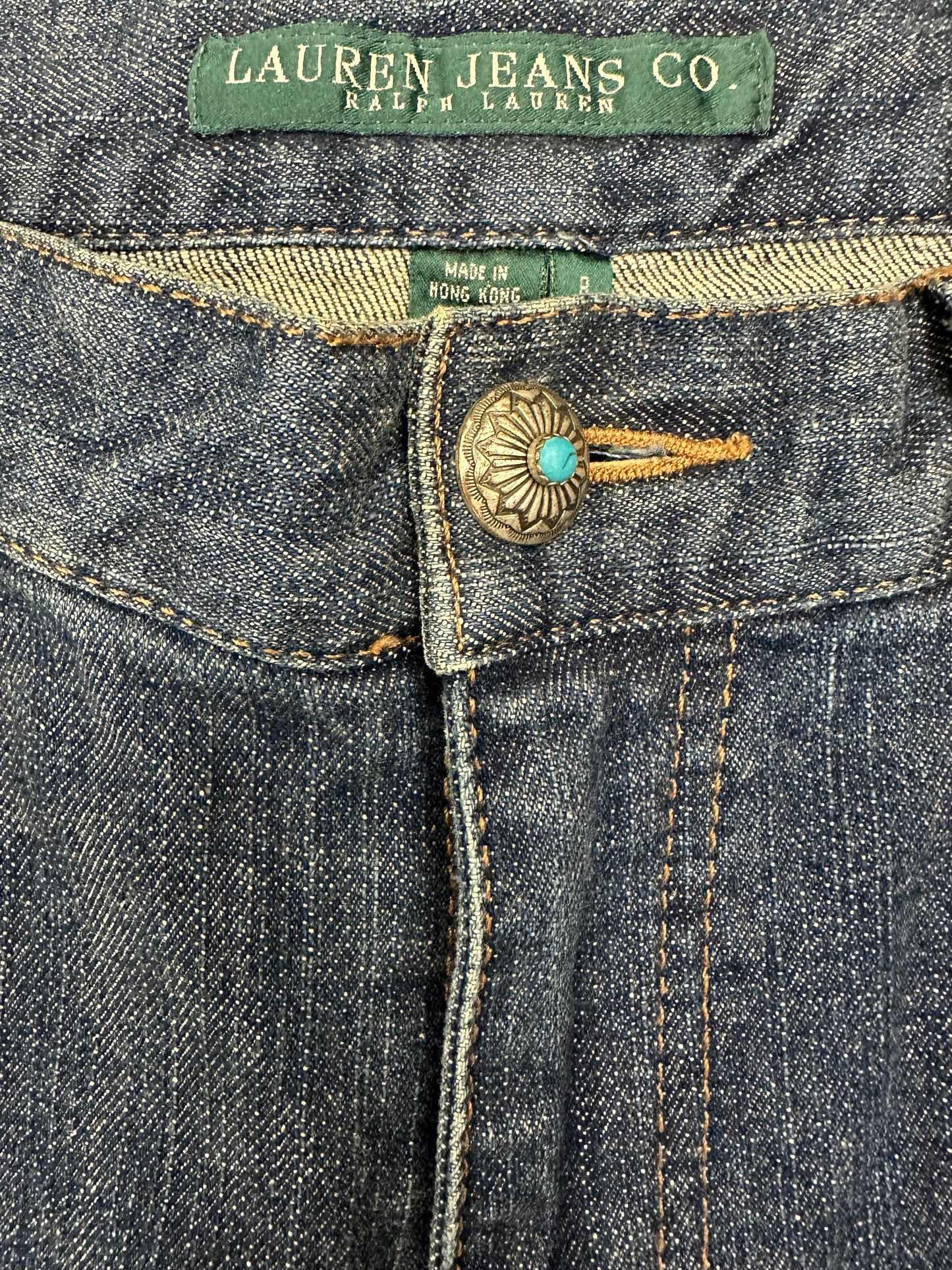 Vintage Ralph Lauren Jeans with Turquoise Beading