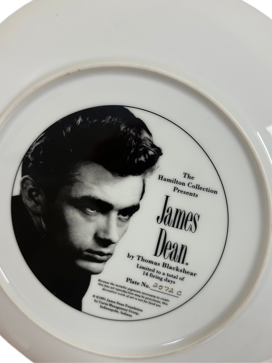 Vintage James Dean Decorative Plate