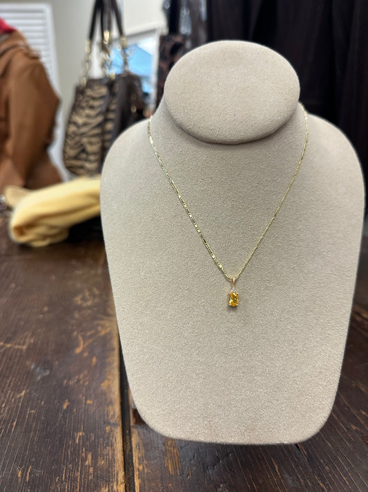 GALYNT 'Antoinette' Canary Necklace