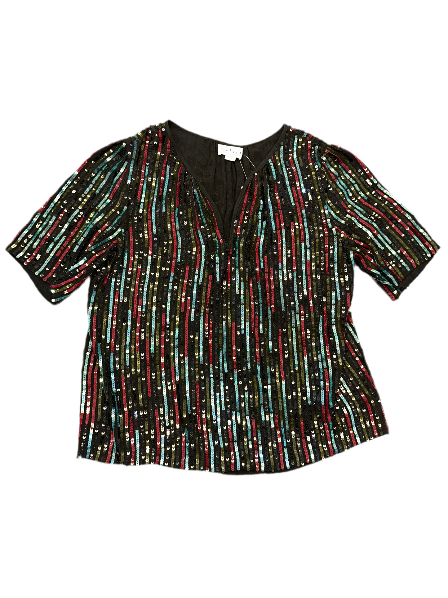 NWT 'Velvet' Embellished Blouse