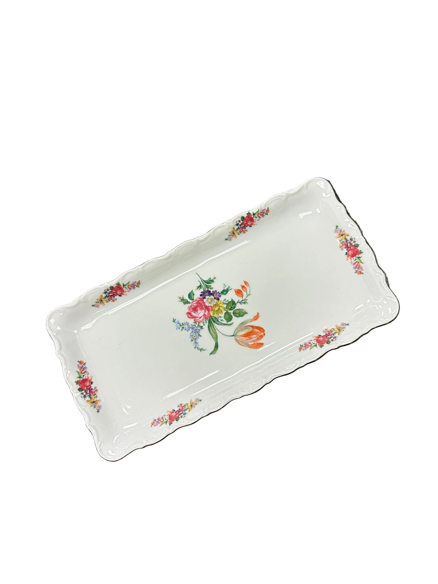 Vintage Rectangle Trinket Tray