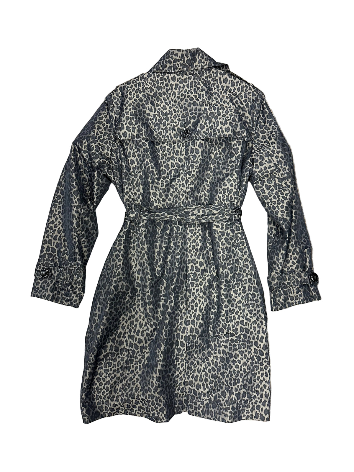 2010s Leopard Trench Coat