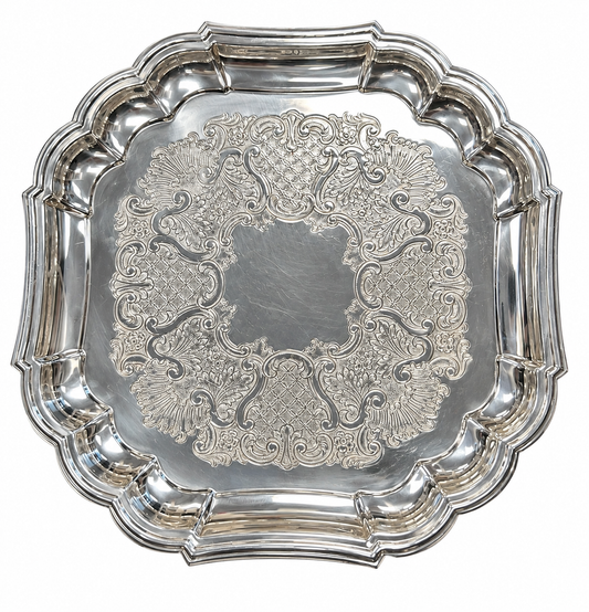 Vintage Silver Platter