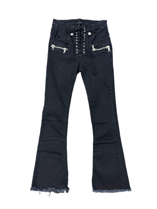Y2K Black Flare Jeans