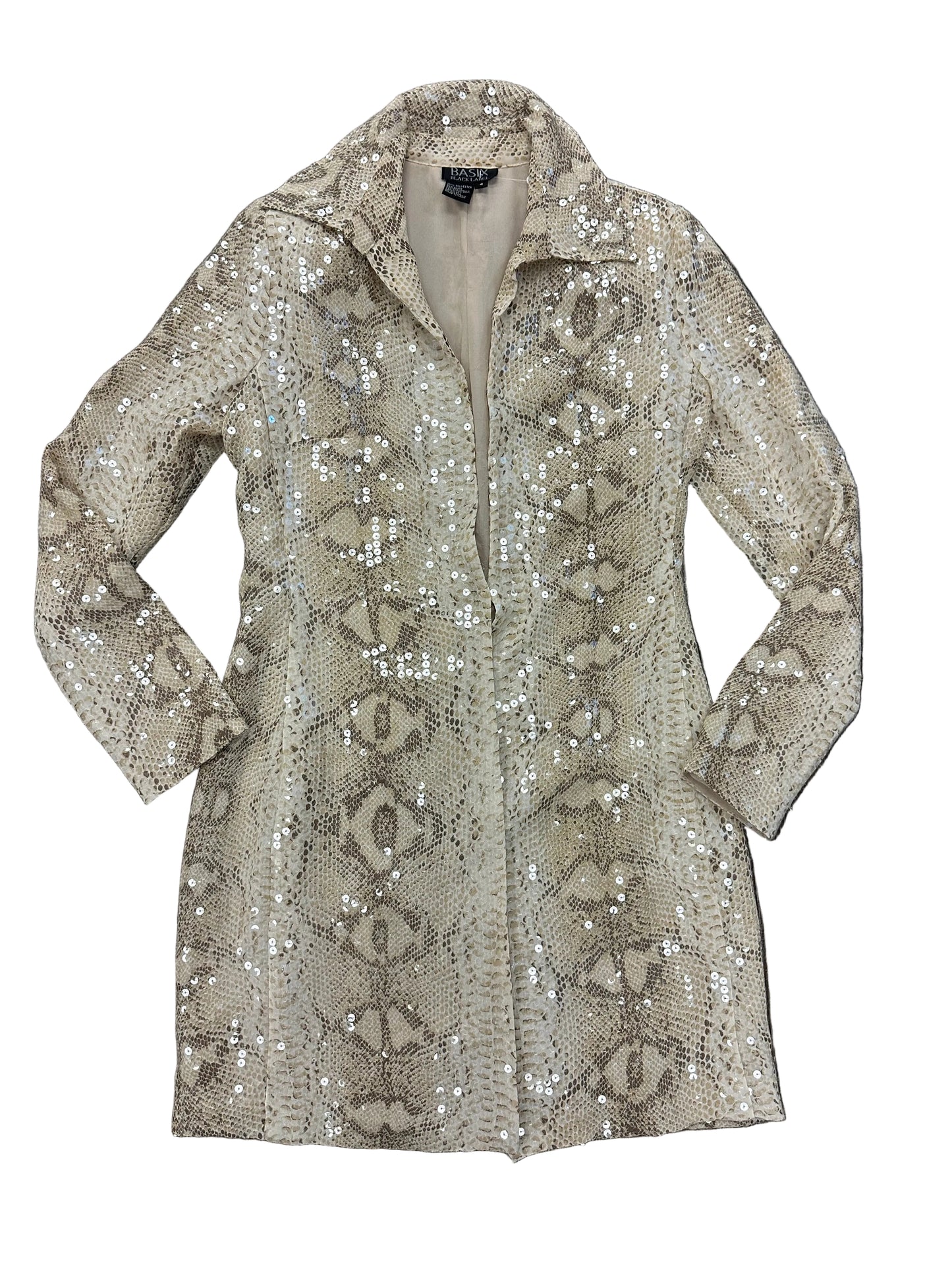 Vintage Sequins Snakeskin Jacket