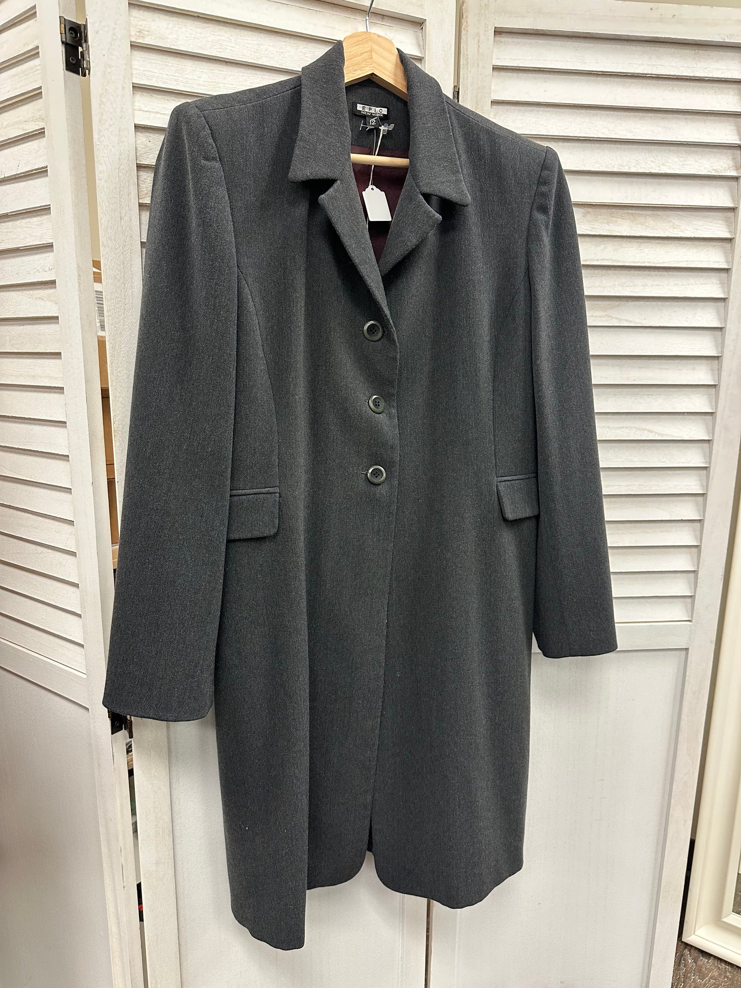 Vintage Long Blazer Coat
