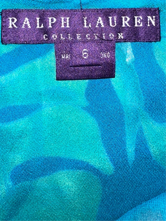 Vintage Ralph Lauren Silk Skirt