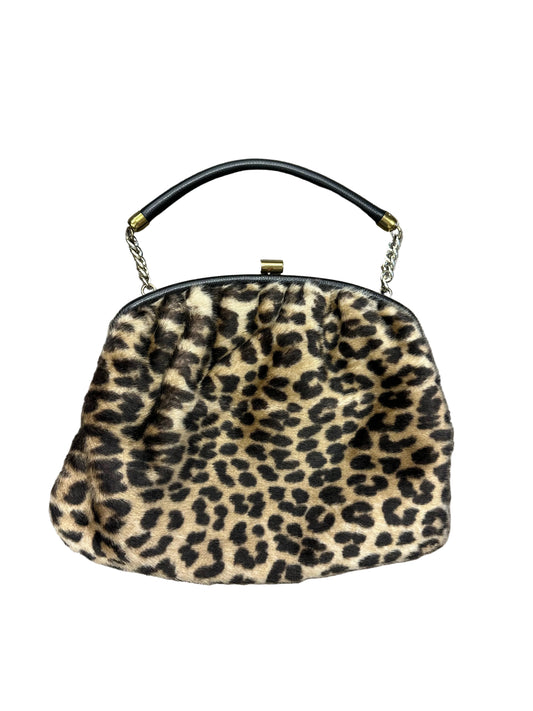 Vintage Faux Leopard Handbag