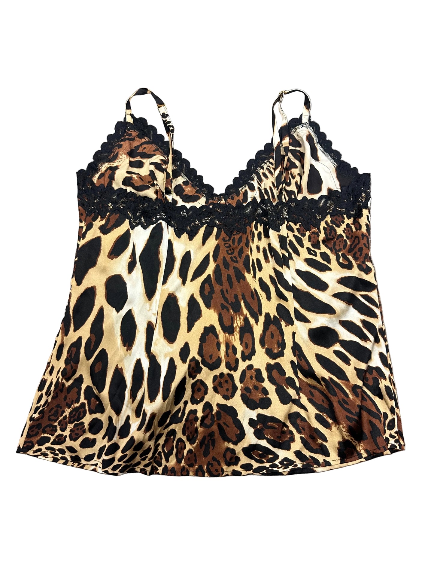 Vintage Leopard Silk Cami