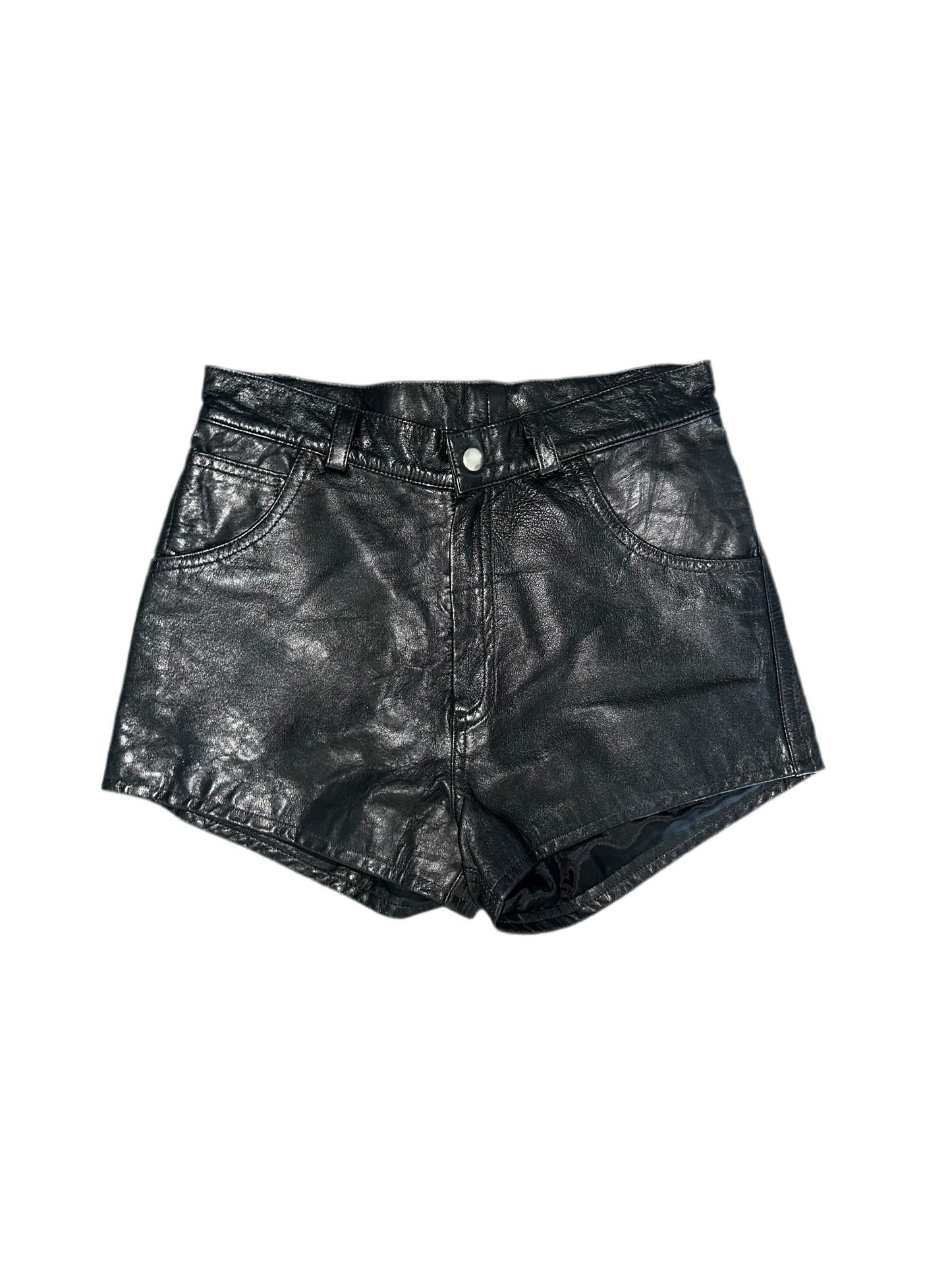 Vintage Leather Shorts
