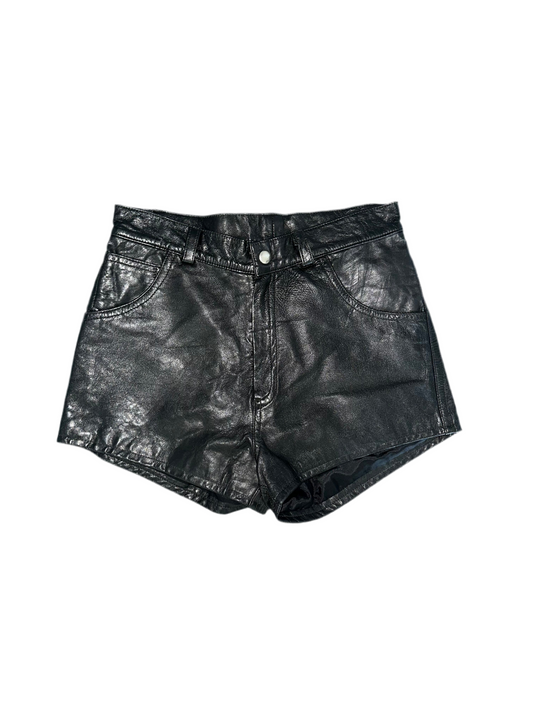 Vintage Leather Shorts